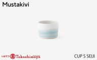 [Mustakivi]CUP S SEIJI| ムスタキビ Mustakivi むすたきび MUSTAKIVI Marimekko マリメッコ デザイナー 砥部焼 北欧 キッチン 食器 食器 湯呑 皿 ティーカップ 石本藤雄 フィンランド おしゃれ ギフト プレゼント 贈り物 テーブルウェア 数量限定 人気 おすすめ 愛媛県 松山市 送料無料