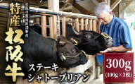 特産松阪牛 ステーキ シャトーブリアン 300g (100g × 3枚) [002067]