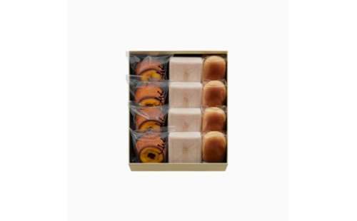 【たねや】福寿芋４個・栗饅頭４個・斗升最中４個入り【FT16W】 2344358 - 滋賀県近江八幡市
