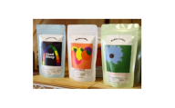 自家焙煎珈琲 SINGLE ORIGIN コーヒー豆　3種　100g×各1パック(計3パック)【1670087】
