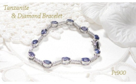 ブレスレット プラチナ Pt900 ダイヤモンド 0.8ct タンザナイト エリプス ステーション ダイヤブレスレット ゴージャス 楕円 タンザナイトブレスレット 12月 誕生石 豪華 レディース 　ジュエリー【f294-ta-pt】 ALPAZ179