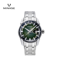 MINASE時計 DIVIDO ブレスレットタイプ（VM14-M01GGR-SSB） MINASE 日本製 時計 腕時計 メンズ 高額 人気 ランキング【協和精工株式会社】[F11936]