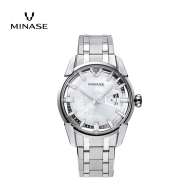 MINASE時計 DIVIDO ブレスレットタイプ（VM14-M01NWH-SSB） MINASE 日本製 時計 腕時計 メンズ 高額 人気 ランキング【協和精工株式会社】[F11937]