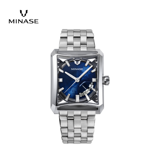 MINASE時計 SEVEN WINDOWS ブレスレットタイプ（VM15-M01YBL-SSB） MINASE 日本製 時計 腕時計 メンズ 高額 人気 ランキング【協和精工株式会社】[F11940]
 2347091 - 秋田県湯沢市