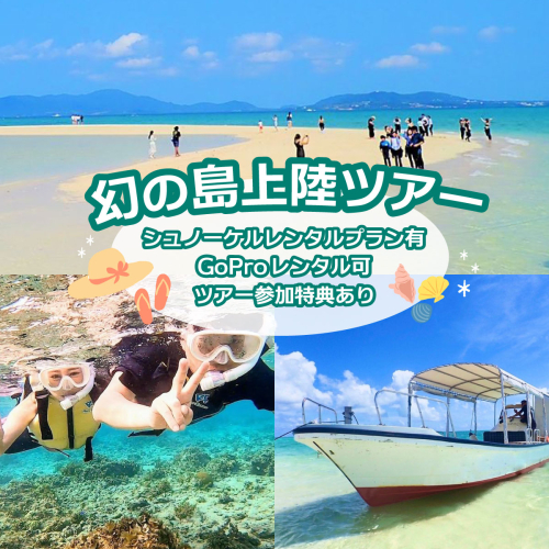 送迎無料！幻の島上陸ツアー 泳がなくても参加OK！0歳～初心者＆1名参加可 ＜当日12時まで予約可／竹富島フリー観光格安券有／石垣島＞【 旅行 体験チケット観光 大自然 体験ツアー 観光 沖縄 アクティビティ】 2347879 - 沖縄県竹富町