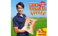 【隔月6回定期便】無洗米 ひとめぼれ　5kg×6回(計30kg)　農家直送『いいあん米』 AG SM0056