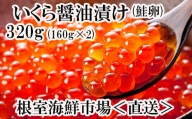 A-14111 いくら醤油漬け(鮭卵)180g×2P(計360g)