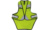 R250 サイクル反射ベスト  ポケット付きロング  フリーサイズ ＜カラー選択可能（ ネオンイエローまたはネオンイエロー＞