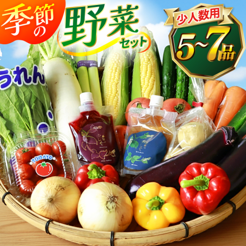 AJ313 野菜セット 5〜7品目 しそジュース付き [ 野菜 詰め合わせ 少人数用 一人暮らし 二人暮らし シソジュース 紫蘇ジュース 長崎県 島原市 ] 2359085 - 長崎県島原市