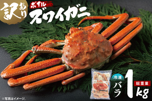 訳あり ボイル ずわいがに バラ 1kg (総重量) 不揃い 訳アリ わけあり ずわい蟹 ズワイガニ かに カニ 蟹 かに鍋 鍋 大洗町 2359147 - 茨城県大洗町