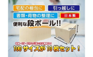 100サイズ 段ボール 10枚 梱包用