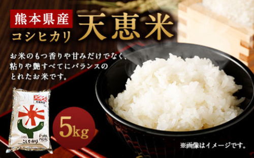 【令和3年産】熊本県産 天恵米 コシヒカリ(熊本パールライス)5kg×1袋 236012 - 熊本県上天草市