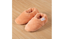 【ふるさと納税】ヒートループ(R)ハイパー ルームシューズ【オレンジ/L-LL】_1143211655_04