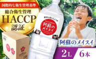 阿蘇のメイスイ 2L 6本×1ケース 天然水 水 ミネラルウォーター 備蓄 熊本 菊陽町 【丸富産業株式会社】 [BHDG005]