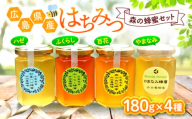 [お歳暮ギフト対象]はちみつ 升田養蜂場のはちみつ 森の蜂蜜セット 180g×4種類 はちみつ 蜂蜜 ハチミツ ハニー honey お取り寄せ グルメ 国産 蜜 国産ハチミツ 国産蜂蜜 純粋はちみつ 純粋 瓶 瓶詰め 贈答用 非加熱 非加熱はちみつ 香料無添加 結晶 常温 保存 食品 健康 美容 三次 みよし 広島 贈答 ギフト 特産品 産地直送 三次市/升田養蜂場 [APAE004]