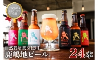 KW-12　International　Beer　Cup2018　シルバーメダル受賞鹿嶋地ビール　24本セット（自然栽培麦芽使用）