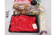 GF-02　松阪牛と産直野菜のすき焼きセット（2人前）