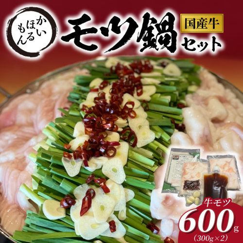 かいほるもんのモツ鍋セット N0204-YB339 2367499 - 宮崎県延岡市