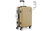 NEWTRIP0301　スーツケース　シャンパンゴールド　Lサイズ　【11100-2007】