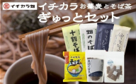 イチカラぎゅっとセット イチカラ畑こだわりそばとそば茶全商品のセット | 蕎麦 ソバ 乾麺 無農薬栽培 お取り寄せ 取り寄せ 特産品 グルメ 贈り物 贈答 お試し 新潟県 小千谷市[0021-0015-01]