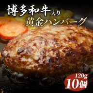 博多和牛入りハンバーグ120g×10個