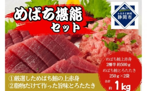 めばち堪能セット（とろたたき＆赤身）静岡市 天然 まぐろ トロ マグロ 厳選 海生水産 海の幸■【配送不可：離島】 2377980 - 静岡県静岡市