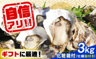 【4月23日（木）着】特選 牡蠣三昧！【生牡蠣】広島牡蠣 殻付き3kg（化粧箱あり） 魚介類 海鮮 牡蠣 殻付き かき カキフライ カキ ギフト 広島県産 人気 送料無料 江田島市/株式会社門林水産 [XAO047] 牡蠣 冷凍 むき身 殻付き 殻付 殻 かき カキ 生牡蠣 広島牡蠣 オイスター カキフライ 魚介類 魚介 貝類 海鮮 広島県産 国産 産地直送 贈答 ギフト 特産品
