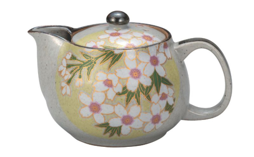 九谷焼 ポット急須・花桜 2383450 - 石川県能美市