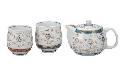 九谷焼 くつろぎ揃・白粒鉄仙 2383453 - 石川県能美市