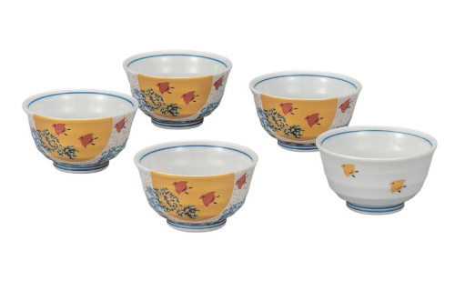 九谷焼 汲出揃・波千鳥 2383456 - 石川県能美市