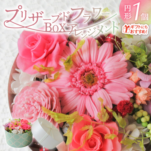 【日付指定可能】プリザーブドフラワーBOXアレンジメント 薔薇 バラ ギフト プレゼント ラッピング 産地直送 インテリア お花 フラワー H193-023 2384383 - 愛知県碧南市