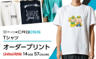 DTF 転写 プリント オリジナル オーダー Ｔシャツ メンズ レディース 人気 おすすめ CROSS：7枚
