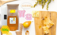 【国産蜂蜜】500g便利な逆止弁ボトル　あつぎ蜂蜜　百花蜜 ／ はちみつ ハチミツ 百花蜂蜜 ビタミン ミネラル 栄養素 パン ヨーグルト ホットケーキ パンケーキ 神奈川県 No.1119