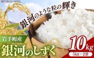 令和7年産岩手町産銀河のしずく精米10kg 米 白米 ごはん もっちり 新鮮 おすすめ 銘柄 送料無料 農家直送 こめ 岩手 岩手町 岩手県 Mふぁ～む