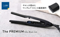 【最短7日以内発送】ワンダム シルキーブラック ヘアアイロン The PREMIUM AHI-253C 大阪府高槻市/三木電器産業 [AOER001] ヘアアイロン ストレート ストレートアイロン コテ 25mm コンパクト 軽量 60℃～200℃ 人気 ヘアケア 家電 美髪 レディース メンズ ツヤ髪 美容 美容家電  おすすめ ヘアーアイロン ヘアケア プレゼント ギフト スタイリング 人気