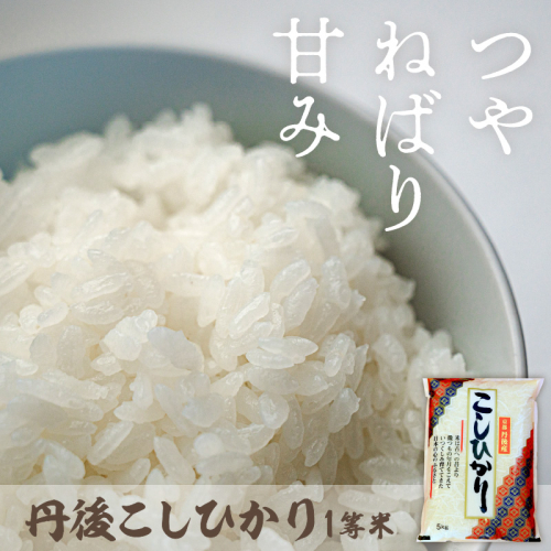 【定期便3回】令和7年産 丹後こしひかり 3kg×3ヵ月 1等米
 2394448 - 京都府京丹後市
