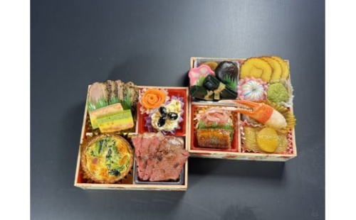 和洋二段重 おせち　【配送不可地域：北海道・沖縄県・離島】 2394753 - 静岡県静岡市