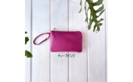 ストラップ付きポーチ:配送情報備考 ディープピンク