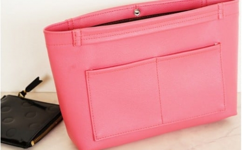 上質な日本製バッグインバッグ「ansac」 (ピンク)