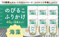 のびるこふりかけ 海藻 40g×6袋 計240g ふりかけ こども用ふりかけ 海藻ふりかけ こども用 健康 栄養 常温 福岡県 北九州市
