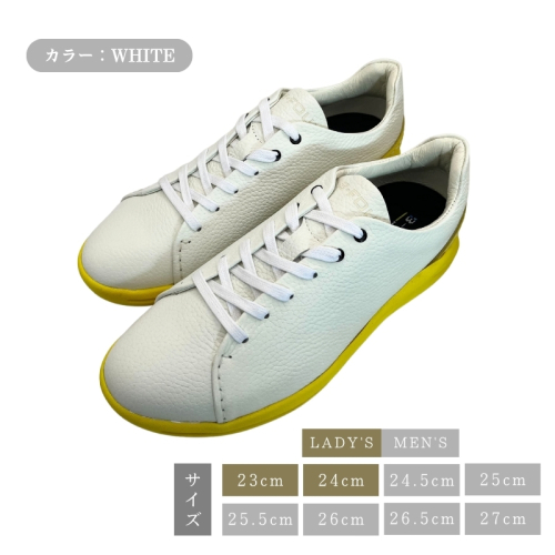 B-FOUR  H1001 WHITE　MEN'S 24.5～27.0cm  LADY'S 23.0 / 24.0cm 2410351 - 奈良県大和郡山市