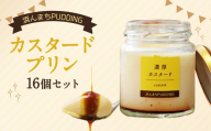【2026年1月発送】カスタードプリン 80g×16個 セット 浜んまちPUDDING