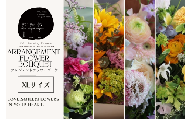 【ふるさと納税】オリジナルフラワーアレンジブーケ グランドサイズ（XLサイズ）　季節の花 おしゃれ ギフト用 生花 贈り物 インテリア 福島県 川内村【fuku farming flowers】