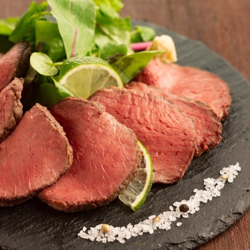 【12月25日出荷】年内発送「熊野牛」ローストビーフ130g×2 /// 和牛 黒毛和牛 お肉 柔らかい ジューシー ローストビーフ国産 人気 ワイン 厳選 ヘルシー 冷凍 ギフト 贈答 簡単調理 奈良県 広陵町 2411168 - 奈良県広陵町