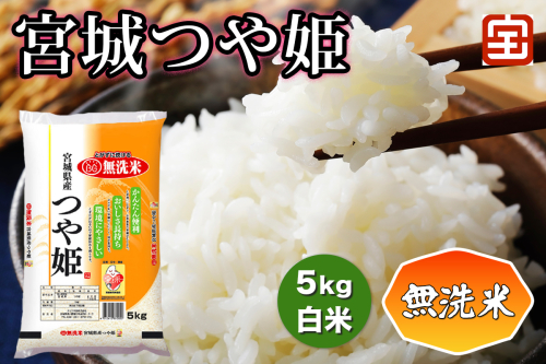 令和7年産 無洗米 宮城つや姫 5kg (白米)｜2025年 宮城産 米 精米 白米 お米 米 こめ コメ 無洗米 無洗 つや姫 つやひめ 宮城米 ふるさと納税 新米 [0348] 2411294 - 宮城県富谷市