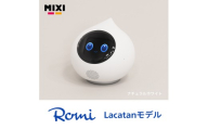 【色が選べる】会話AIロボットRomi（Lacatanモデル）本体＋月会費12か月分＜ナチュラルホワイト＞【会話AI ロボット Romi 人工知能 ディープラーニング ペット おしゃべり】