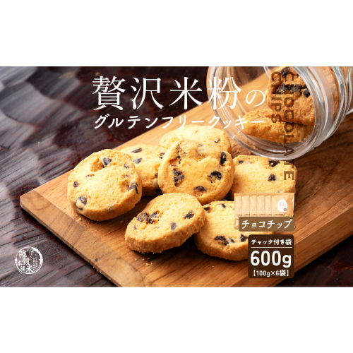 贅沢米粉のクッキー チョコチップ 600g(100g×6袋) 2413257 - 静岡県静岡市