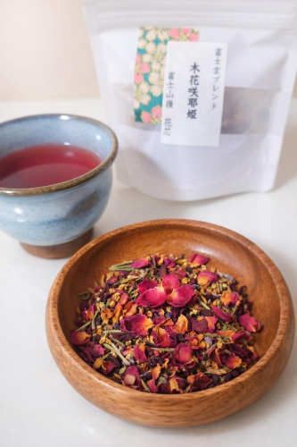 0011-109-01 富士宮ブレンド ハーブティー 木花咲耶姫 ティーバッグ 10個セット 富士山嶺 花芯 2413280 - 静岡県富士宮市