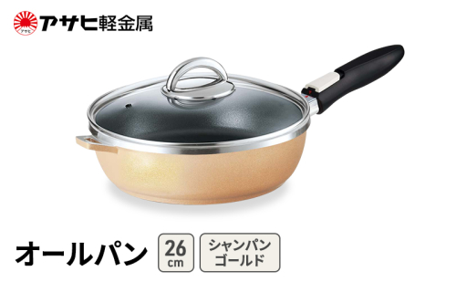 期間限定寄附額 [ オールパン (26) シャンパンゴールド ] アサヒ軽金属  2413345 - 兵庫県加西市