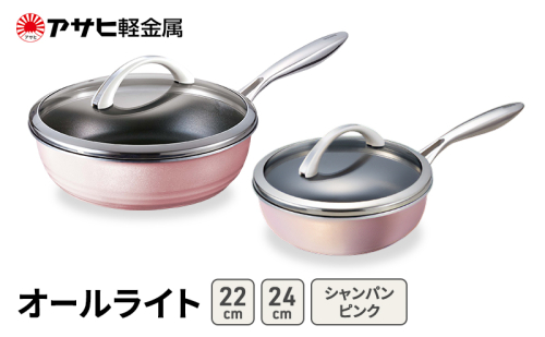 期間限定寄附額 [ オールライト (24) (22) シャンパンピンク ] アサヒ軽金属  2413365 - 兵庫県加西市